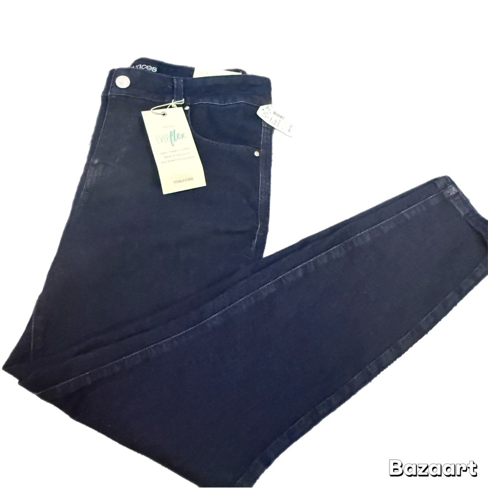 Maurices Flex High-Rise Super Skinny Dark Denim Jeans NWT